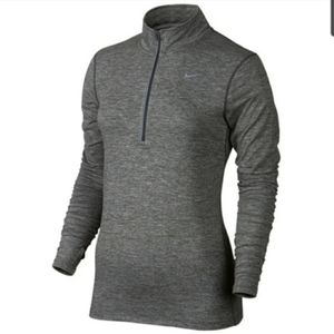 Nike Element Half Zip Womens Long Sleeve Top